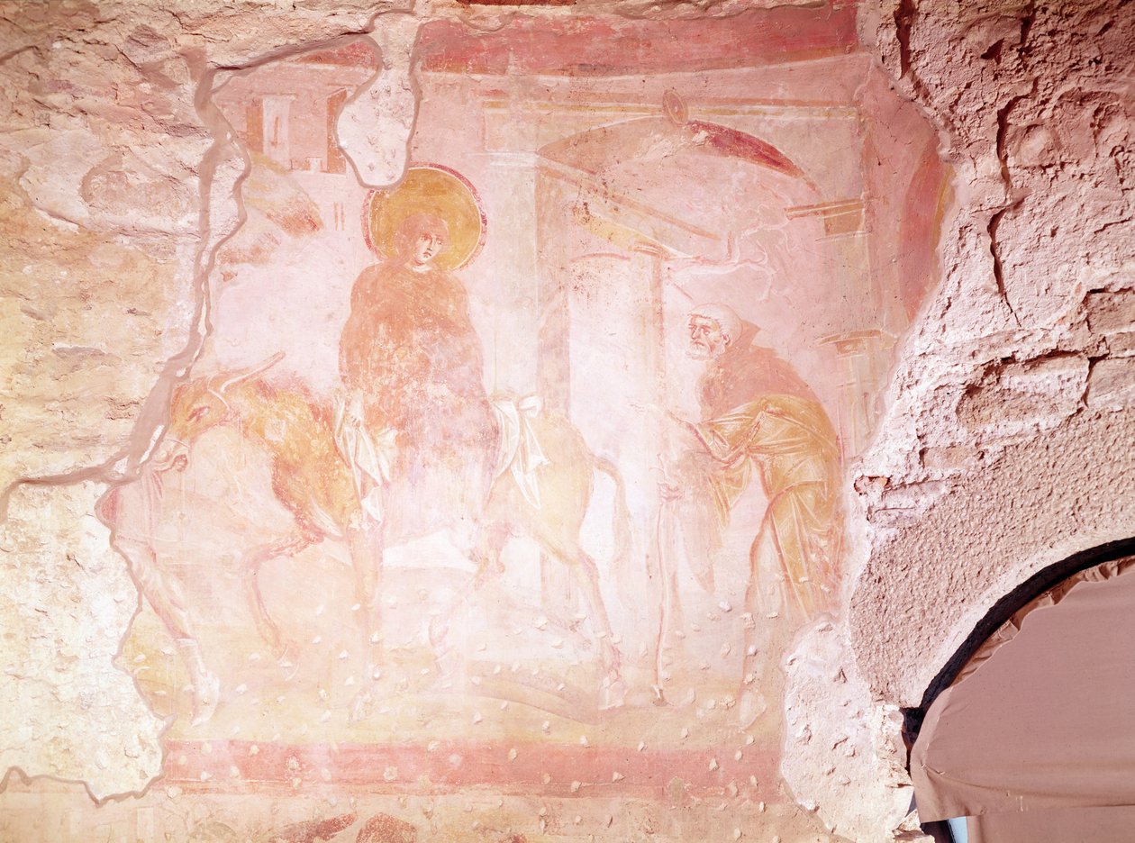La Fuite en Égypte - Byzantine School