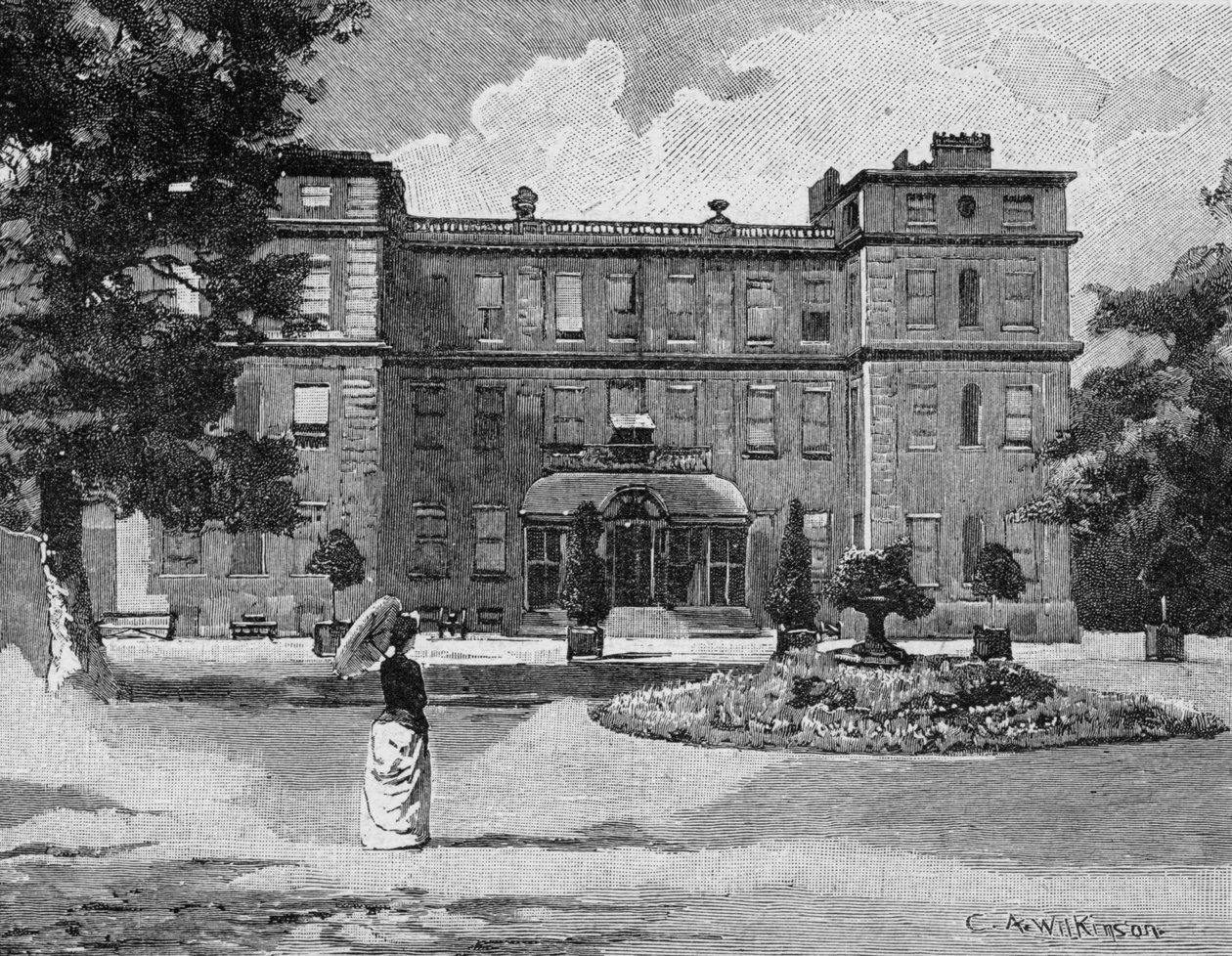 Marlborough House, depuis le jardin, 1863 - C.A. Wilkinson