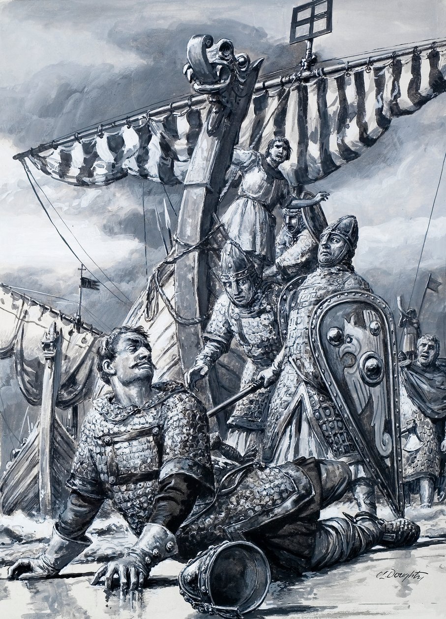 Guillaume le Conquérant tombe à Hastings - C.L. Doughty
