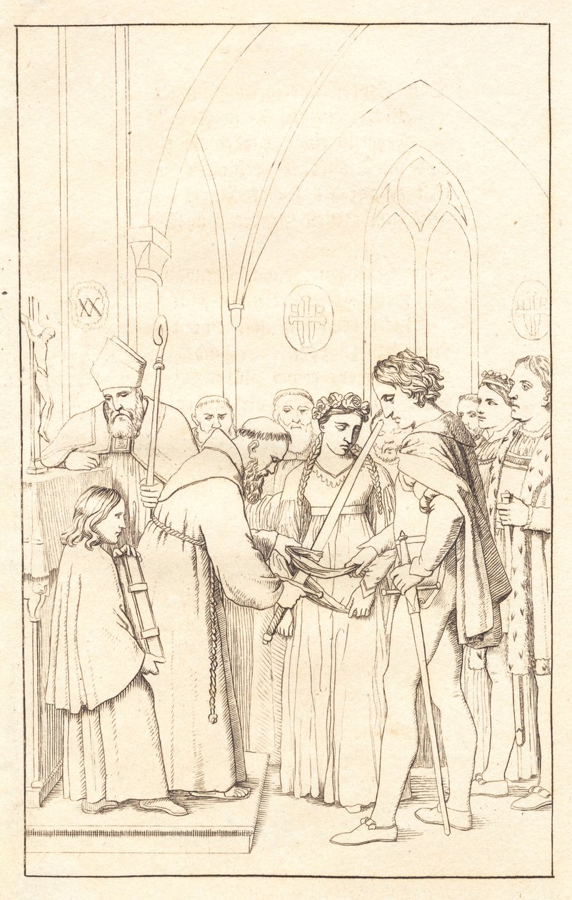 Axel et Valborg. 3e acte. - Christoffer Wilhelm Eckersberg
