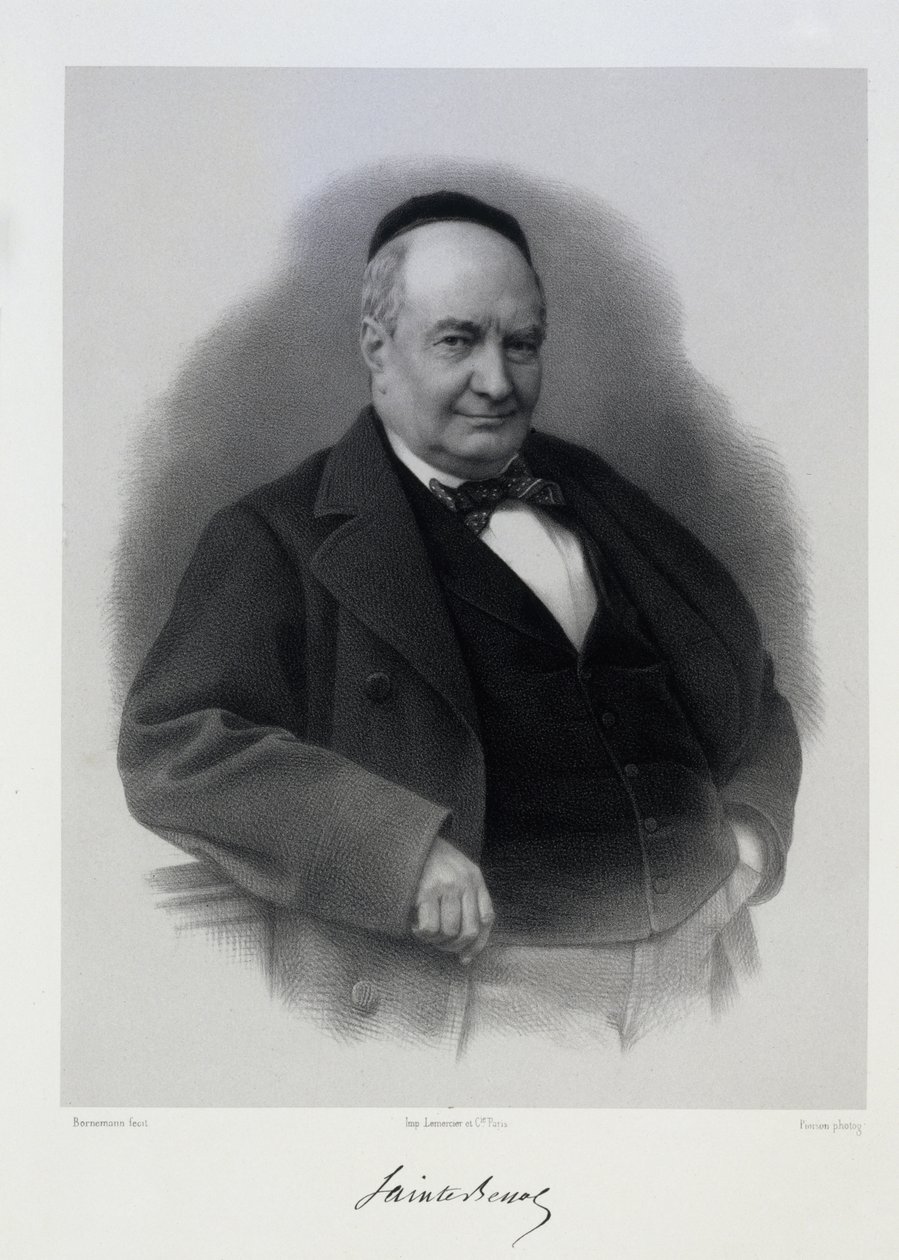 Charles Augustin Sainte-Beuve 1804-1869 - C. Bornemann