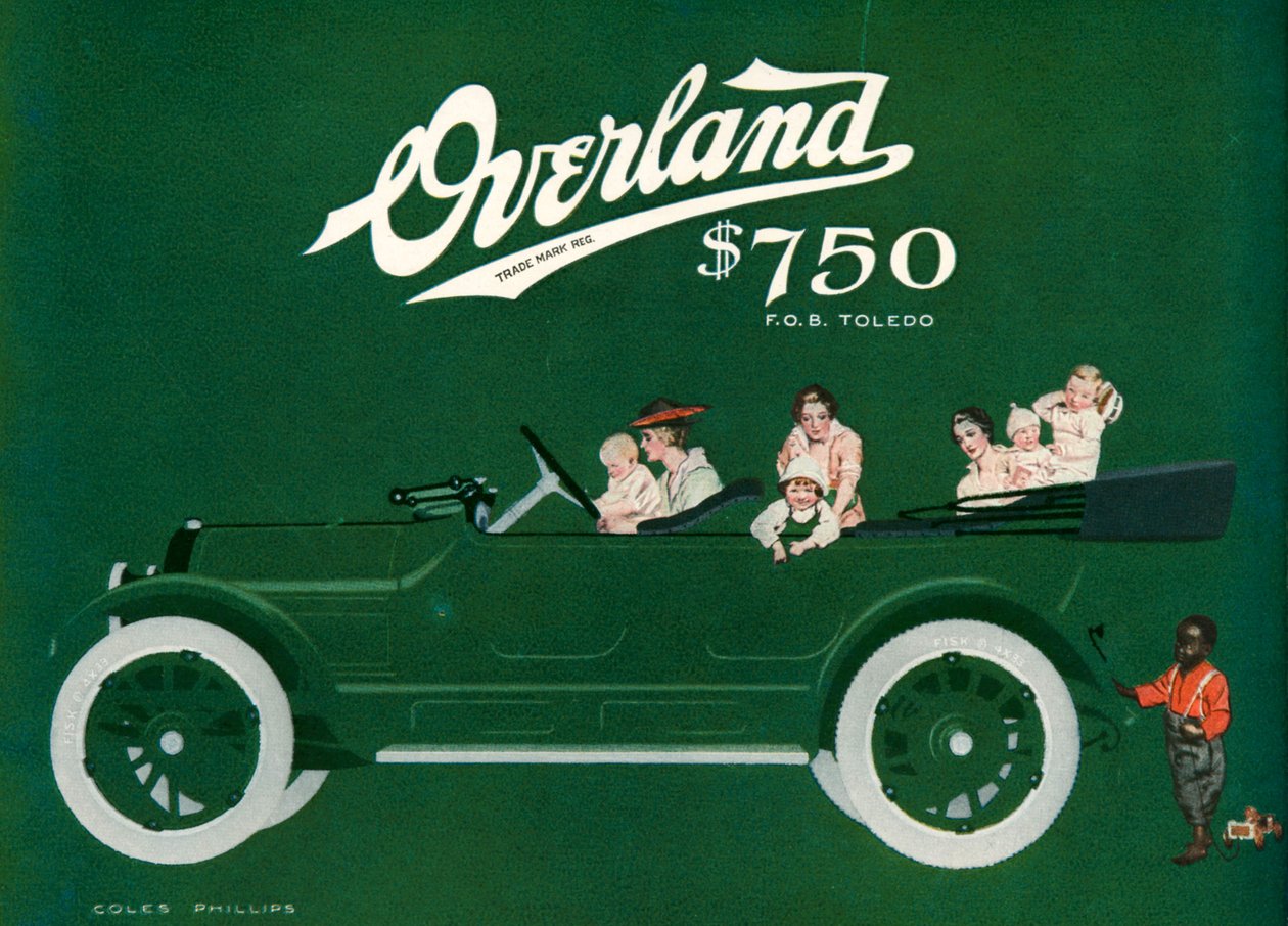 Publicité pour Willys-Overland - C. Coles Phillips