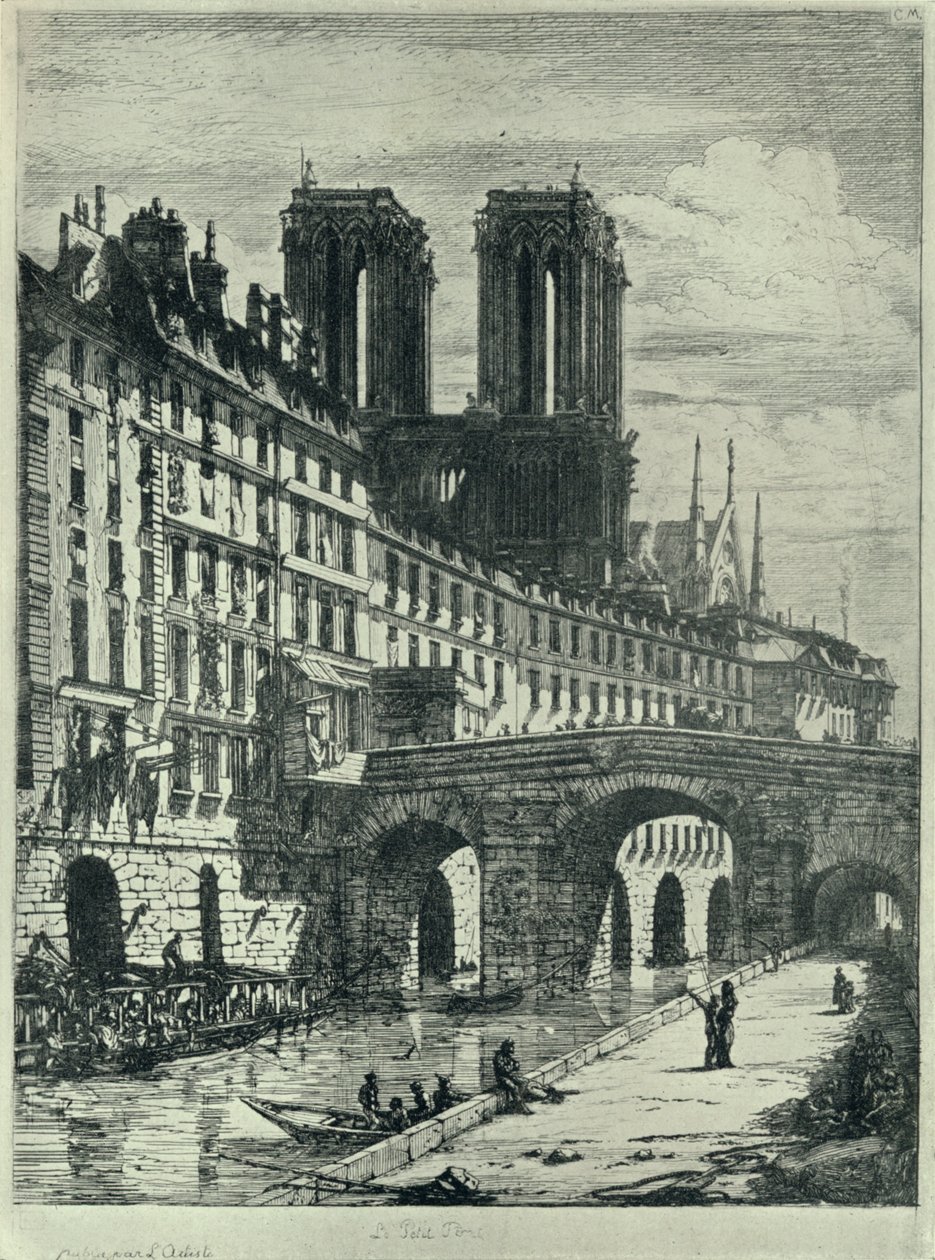 Le Petit Pont, 1915 - C. H. Meryon