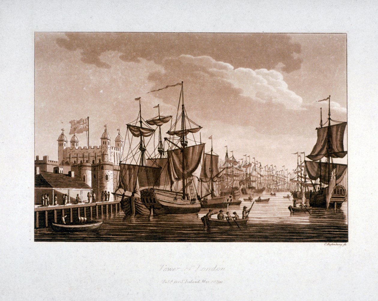 Tour de Londres, 1799 - C Rosenberg