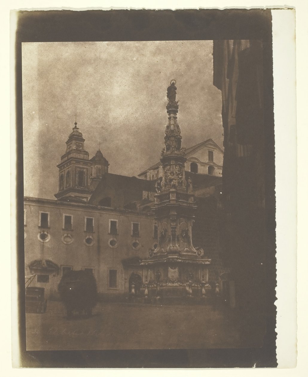 Obélisque célèbre, Naples, 1846 - Calvert Jones
