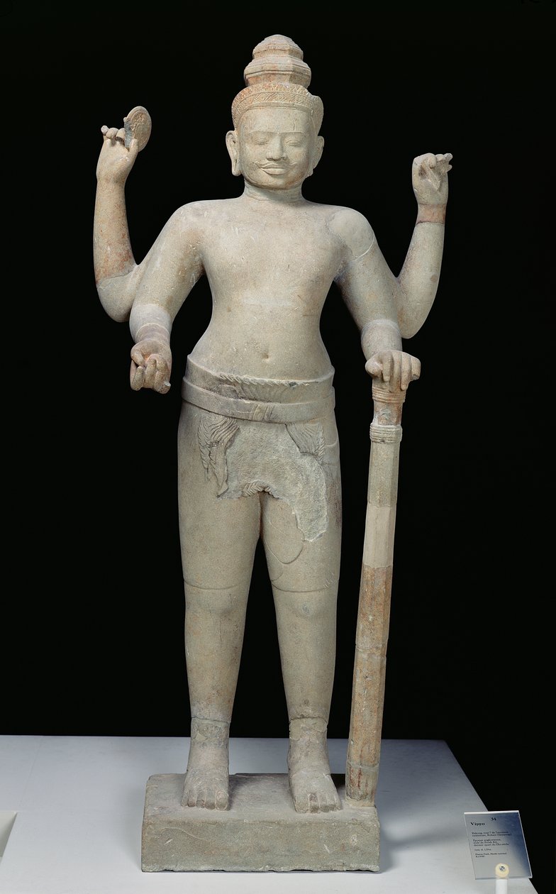 Vishnu debout - Cambodian School