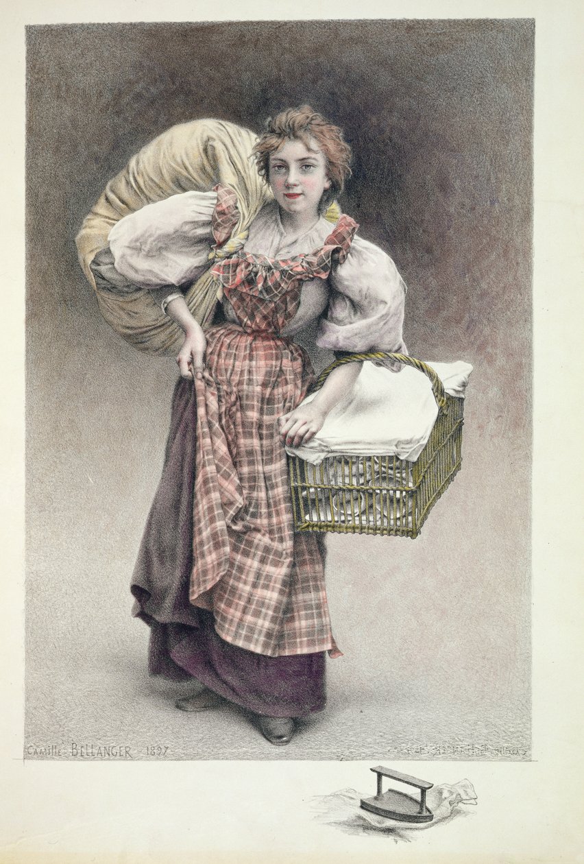 Jeune blanchisseuse, de 