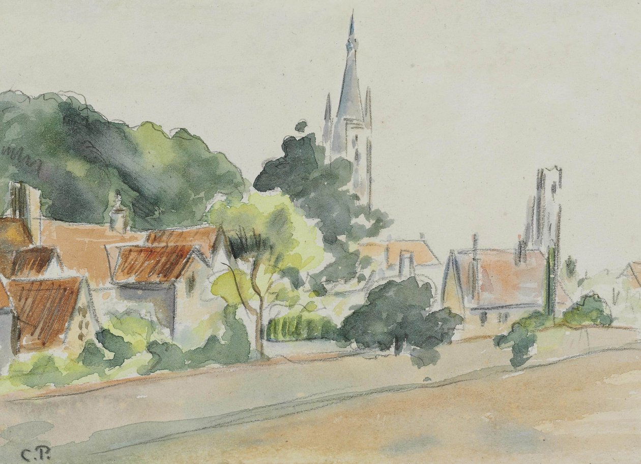 Église de Tous les Saints, Beulah Hill - Camille Jacob Pissarro