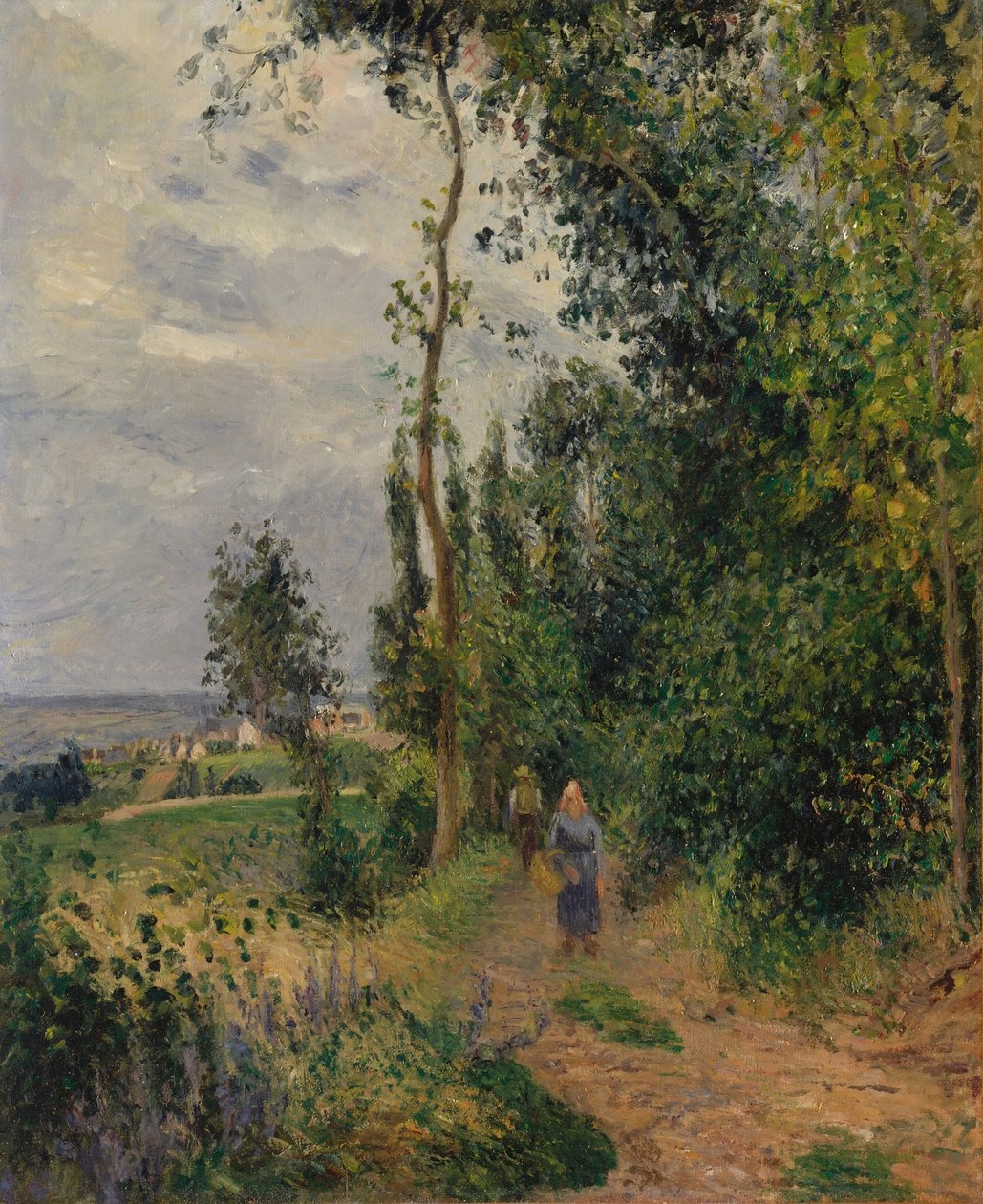 Côte des Grouettes, près de Pontoise - Camille Jacob Pissarro