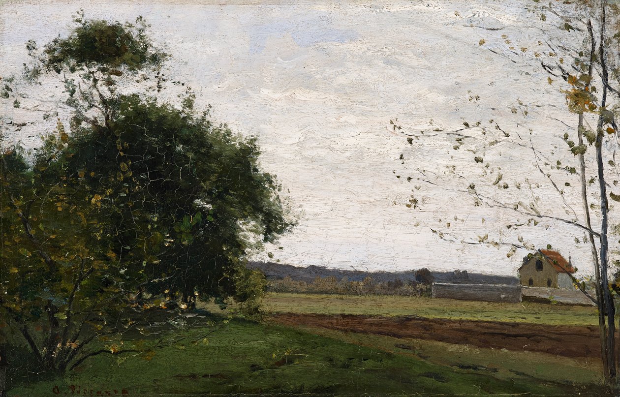 Paysage - Camille Jacob Pissarro