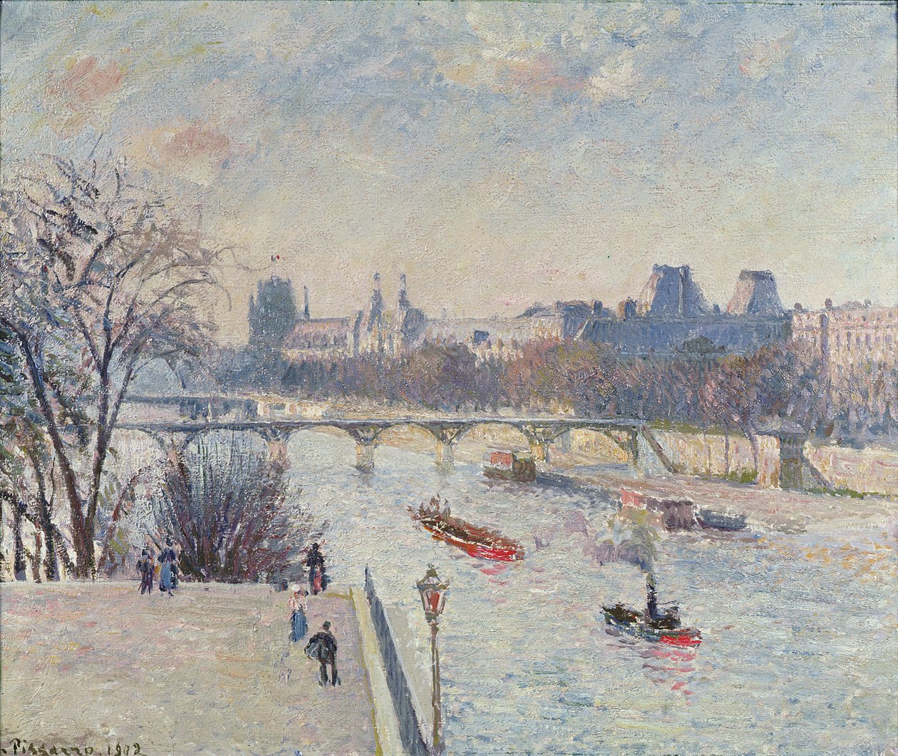 Le Louvre - Camille Jacob Pissarro