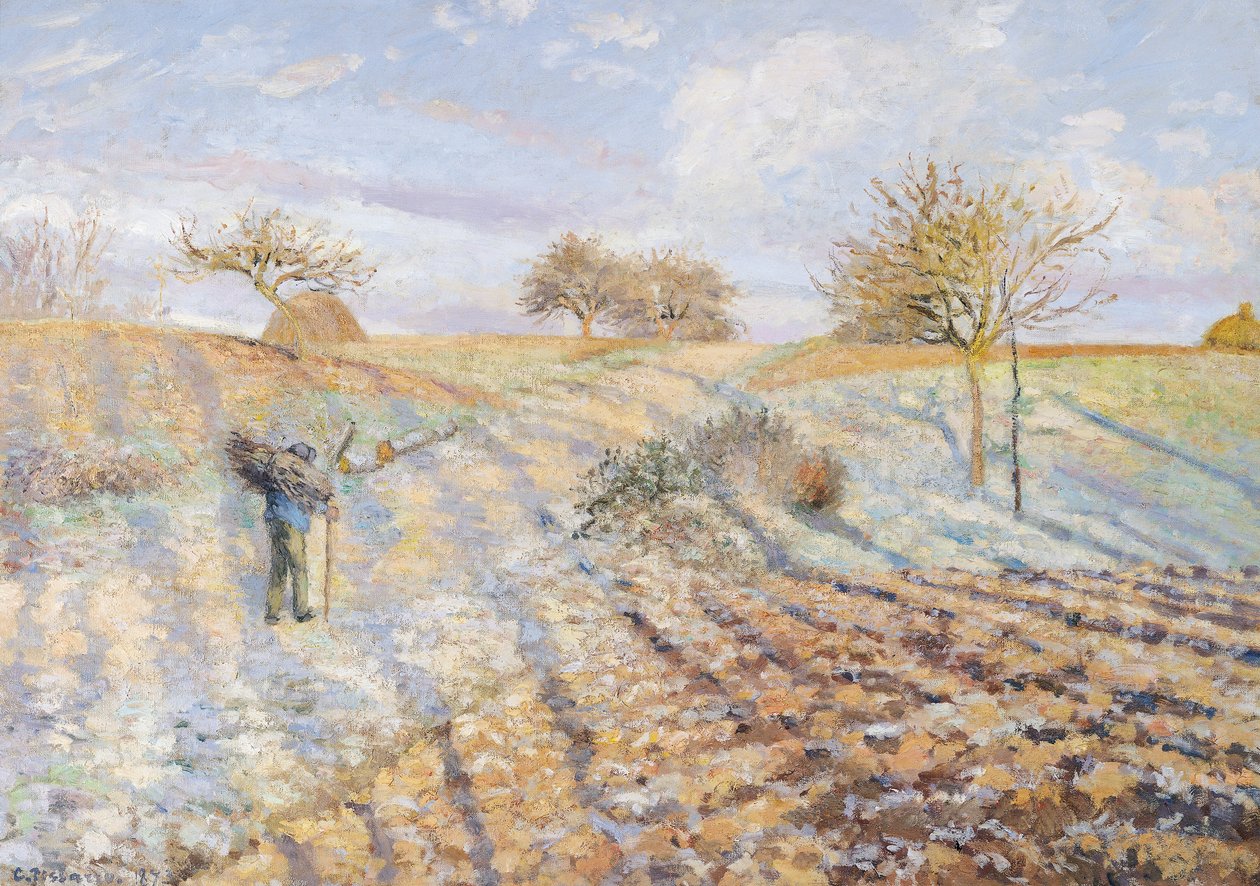 Givre blanc - Camille Jacob Pissarro