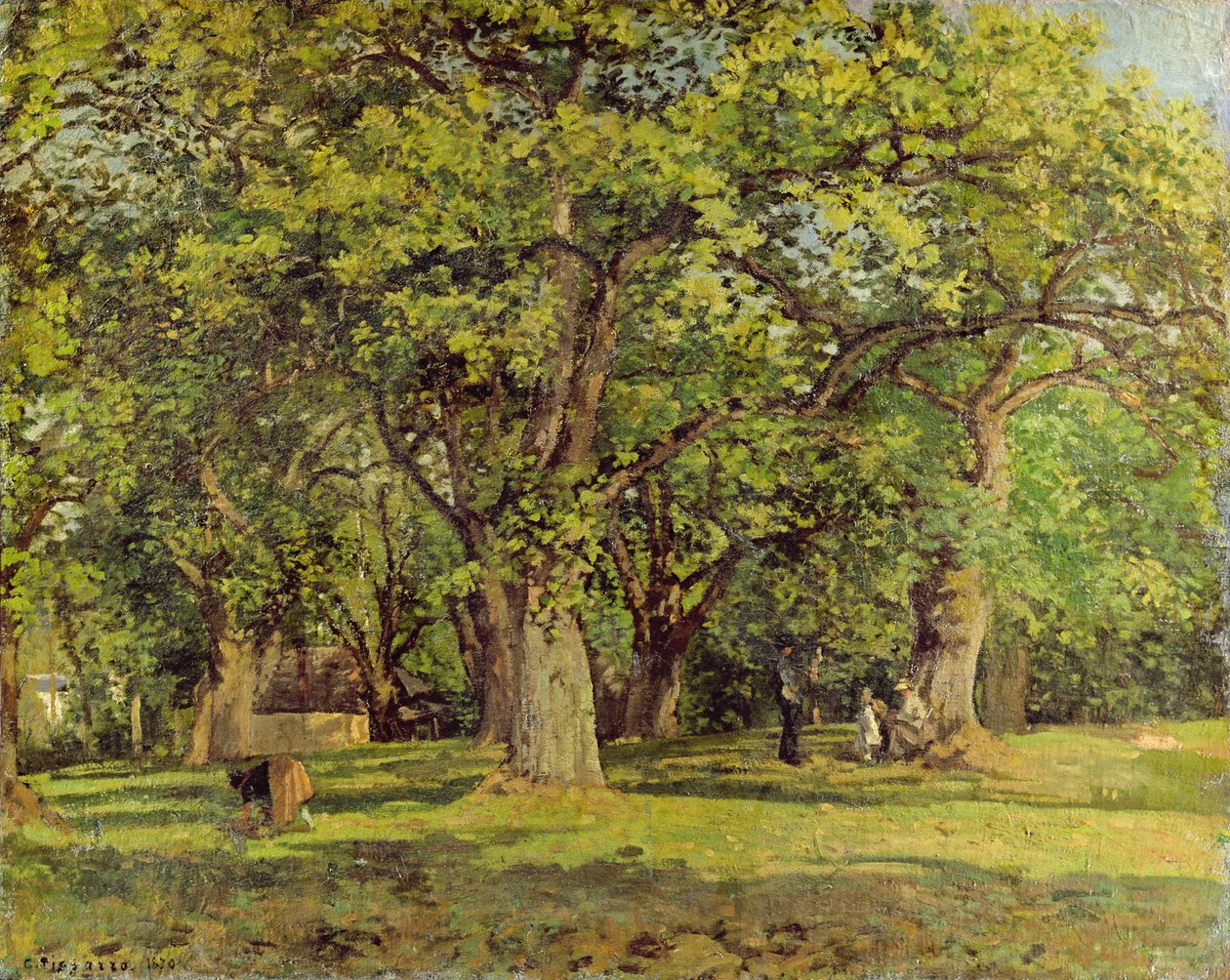 La Forêt, 1870 - Camille Jacob Pissarro