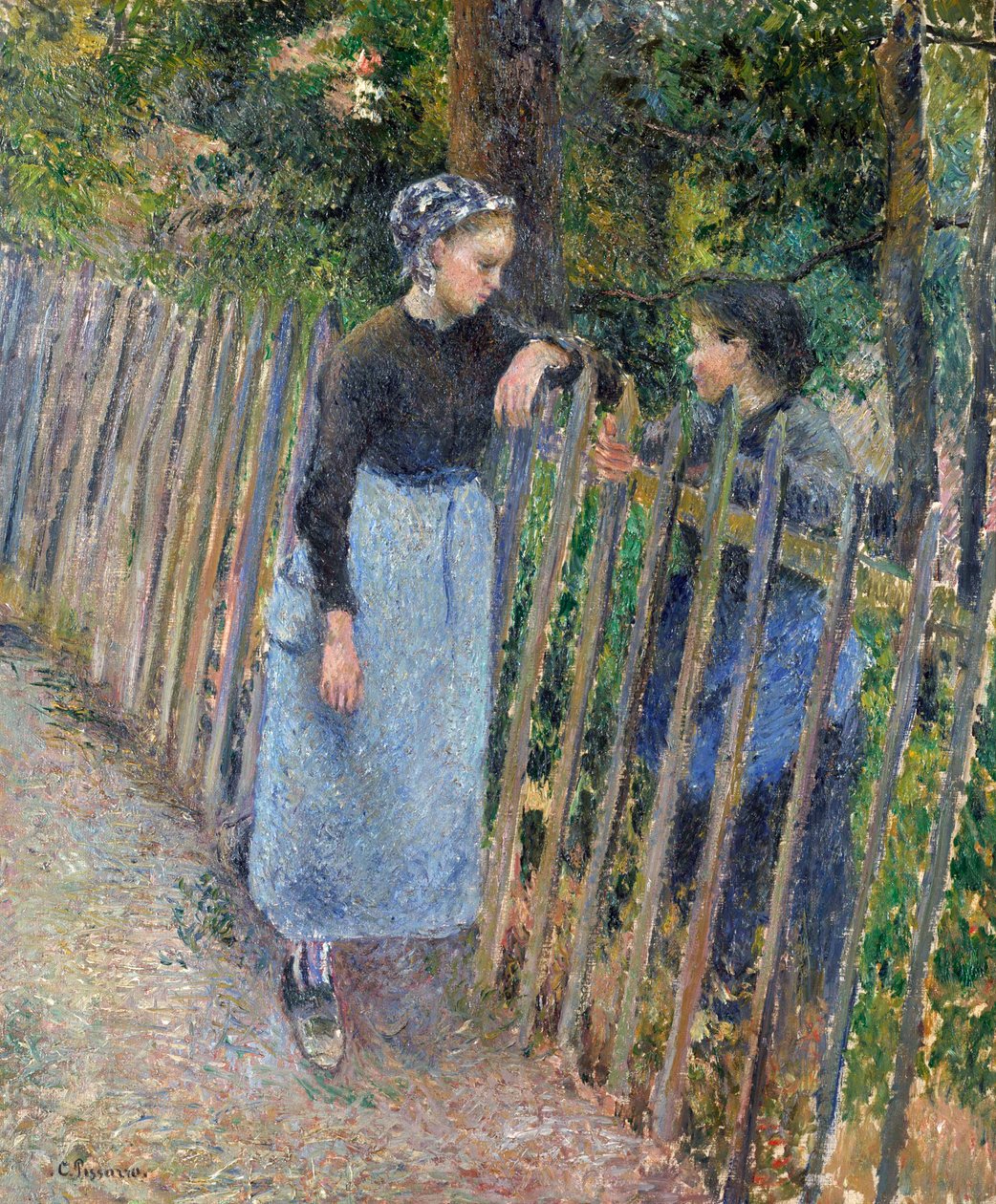 Conversation - Camille Jacob Pissarro