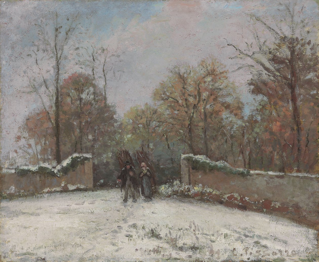 Entrée dans la forêt de Marly - Camille Jacob Pissarro