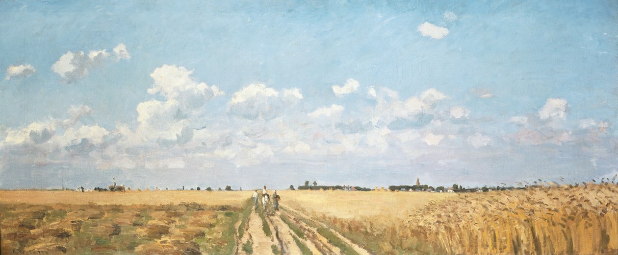 Été, 1872 - Camille Jacob Pissarro