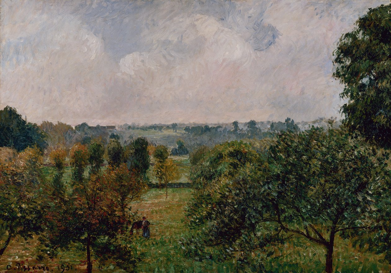 Après la pluie, automne, Éragny - Camille Pissarro