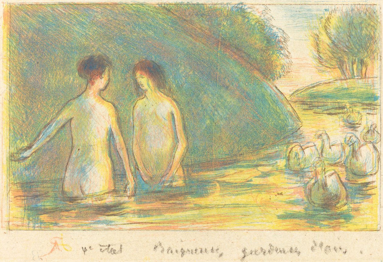 Baigneuses gardeuses d
