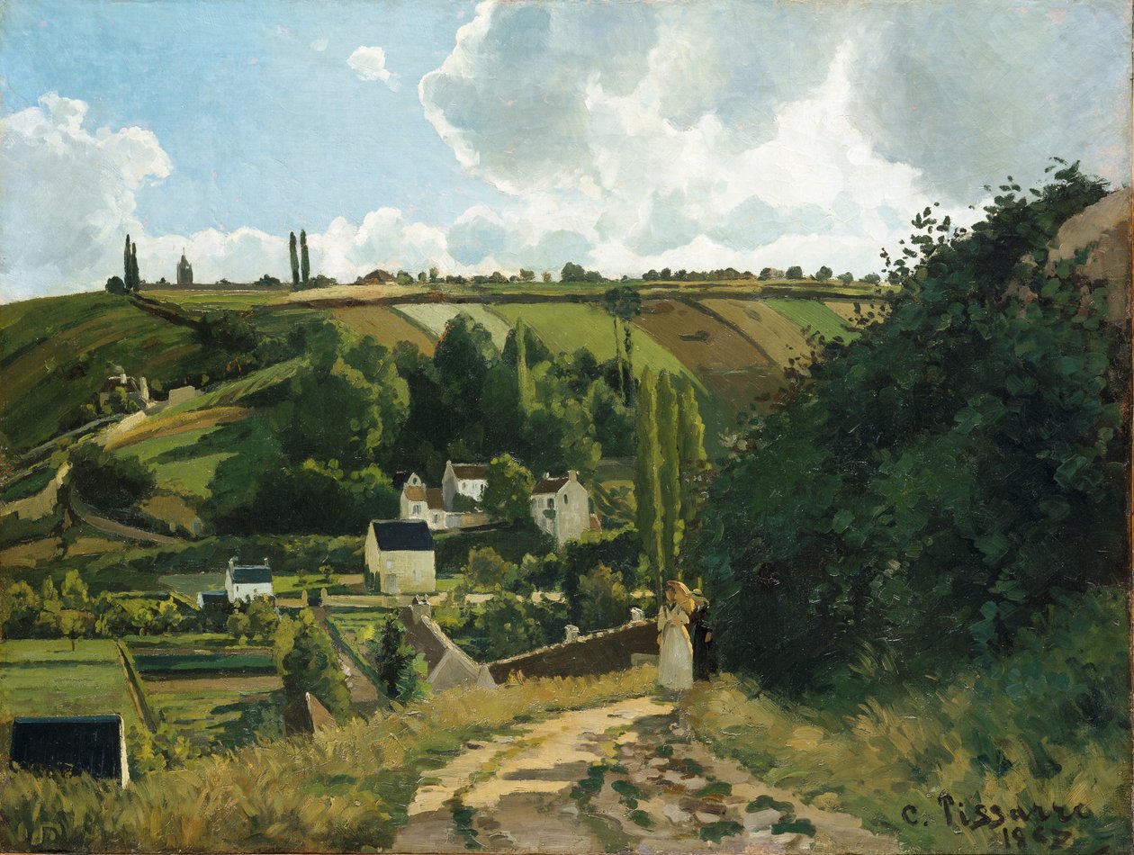 Colline de Jalais, Pontoise - Camille Pissarro