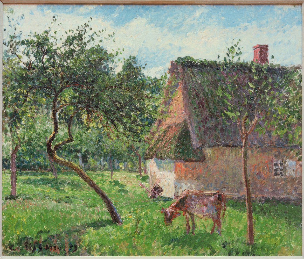 Un clos à Varengeville - Camille Pissarro