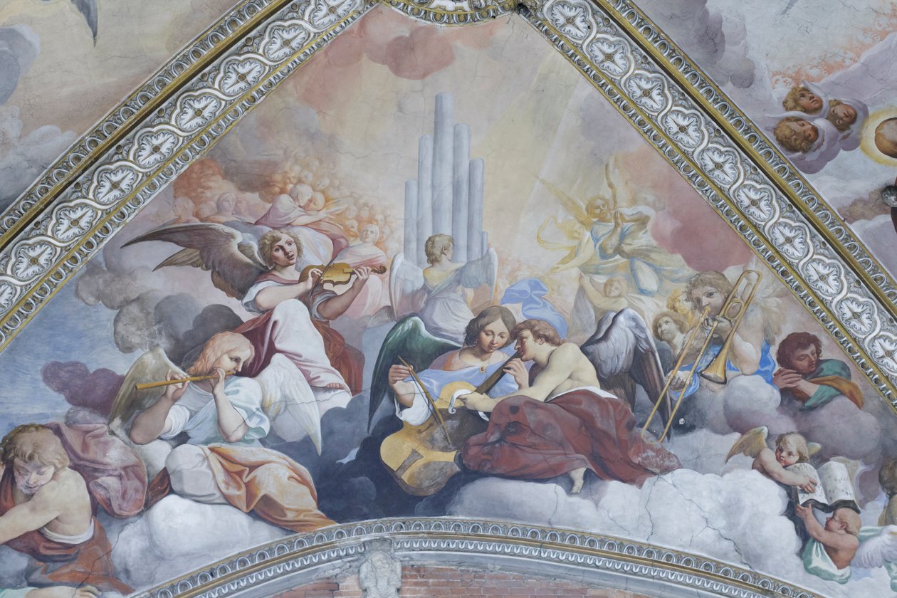 Cycle de fresques dédié à la Vierge, détail - Camillo Procaccini