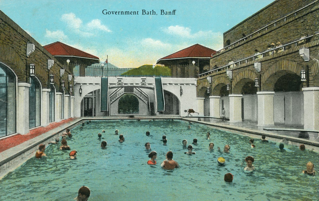Government Bath, Banff, Alberta, Canada (photo couleur) - Canadian Photographer