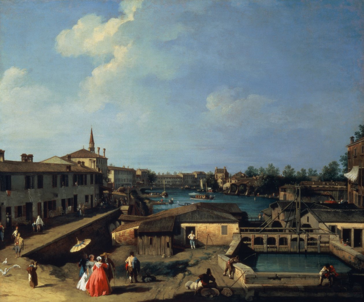 Dolo sur la Brenta - Giovanni Antonio Canal