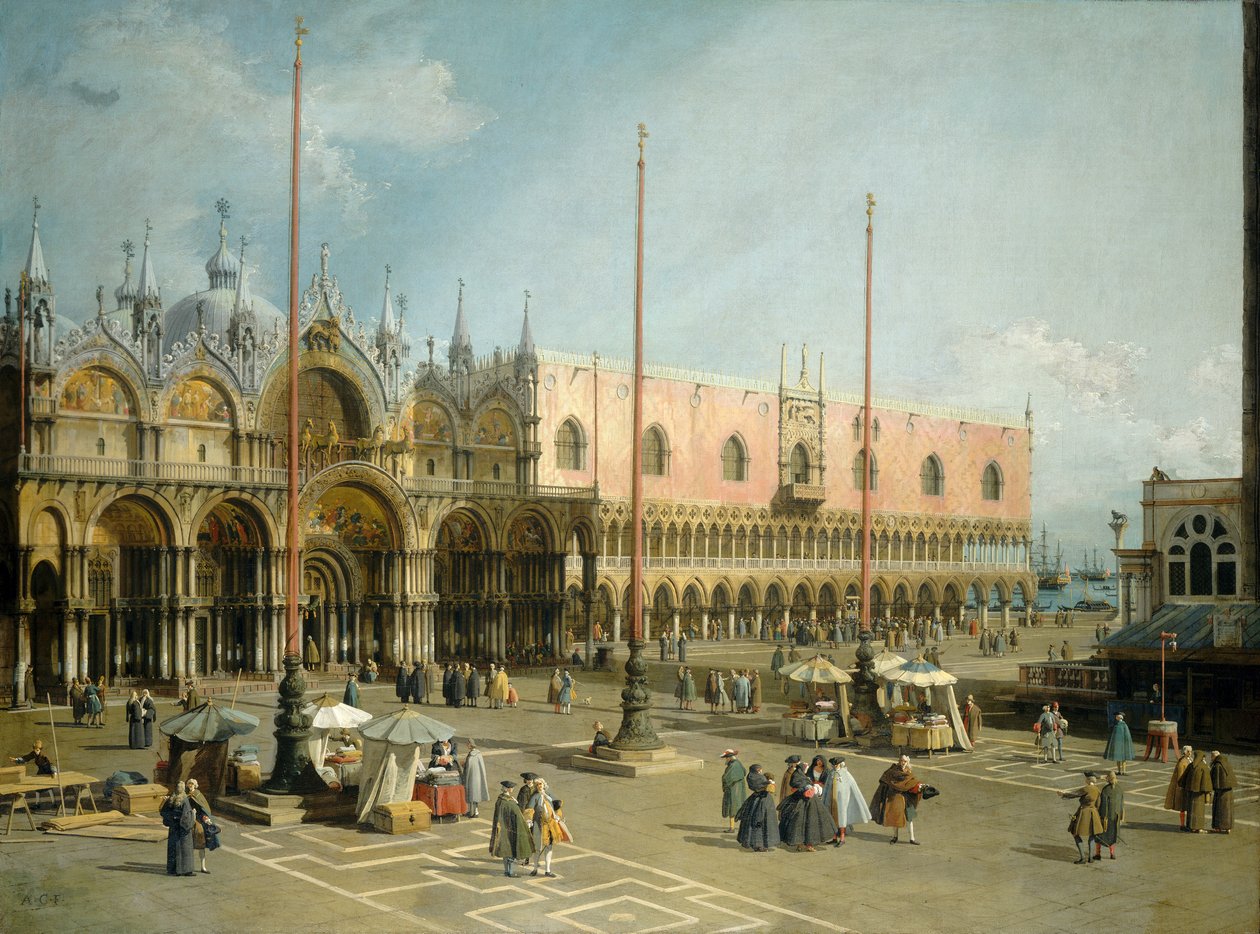 Place Saint-Marc, Venise - Canaletto