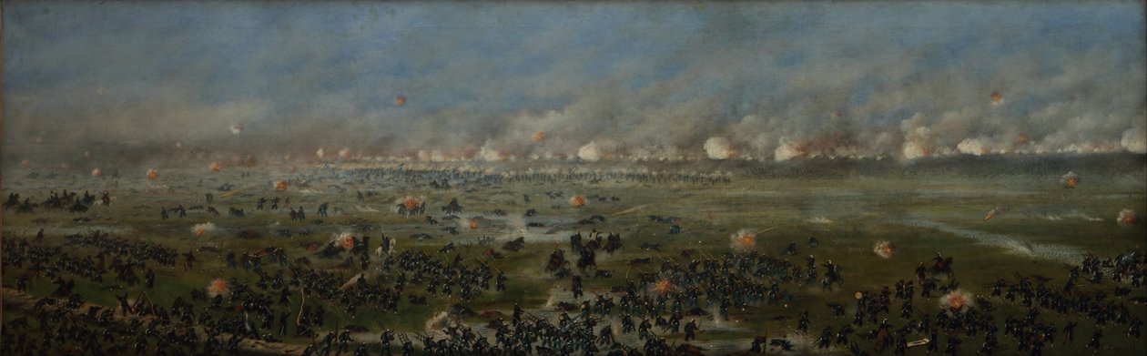 Assaut de la troisième colonne argentine à Curupayti - Candido Lopez