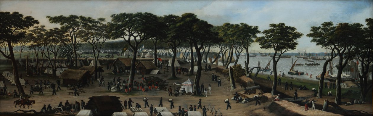 Vue intérieure de Curuzu regardée d