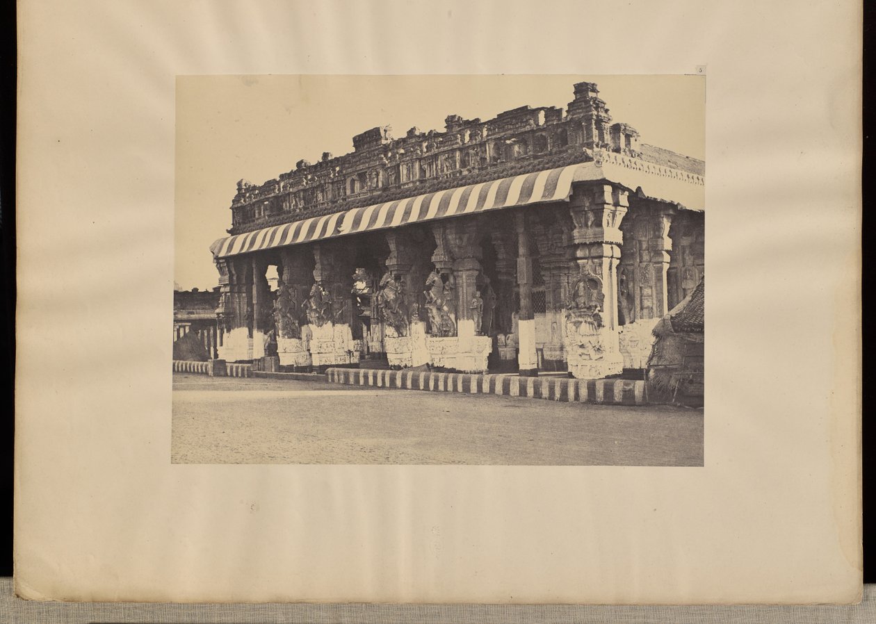 Madura. Choultry de Trimul Naik, West Front. - Capt. Linnaeus Tripe