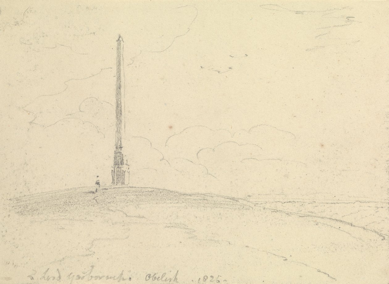 Obélisque de Lord Yarborough - Capt. Thomas Hastings