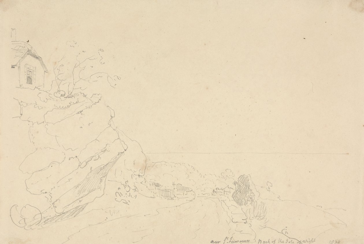 Près de Saint Lawrence, Île de Wight - Capt. Thomas Hastings