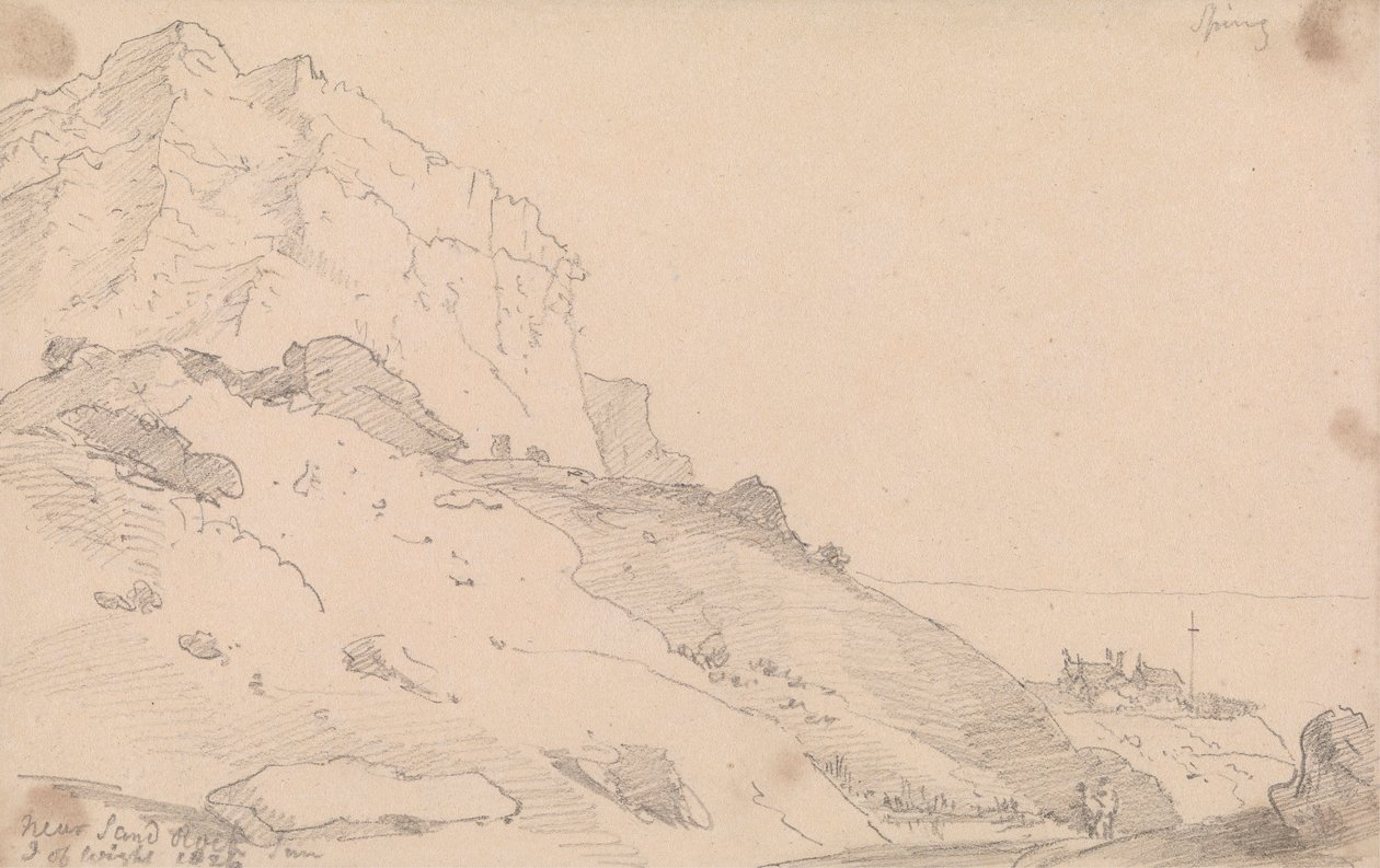 Près de Sandrock Inn, Île de Wight - Capt. Thomas Hastings