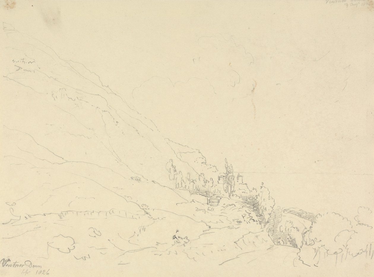 Ventnor Down, 19 août 1826 - Capt. Thomas Hastings