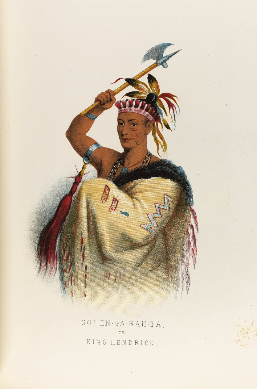 Soi-En-Ga-Rah-Ta ou Roi Hendrick - Captain Seth Eastman