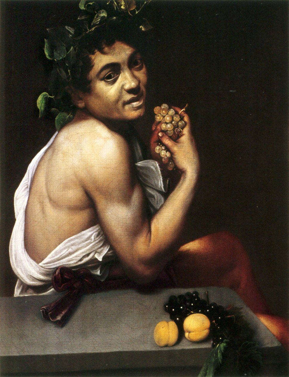 Autoportrait en Bacchus - Caravaggio