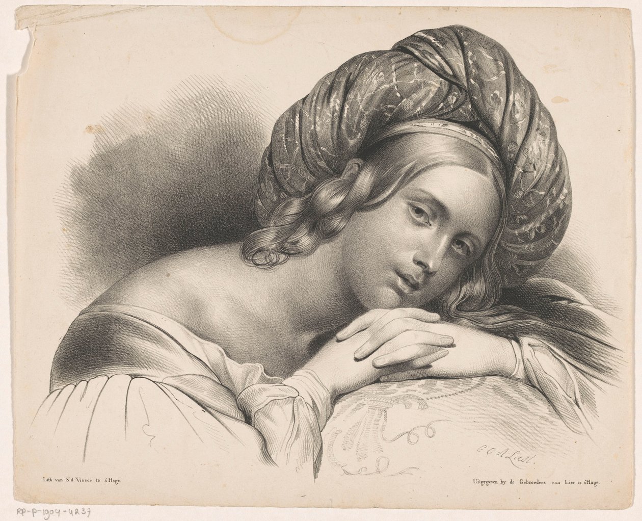 Fille avec turban - Carel Christiaan Antony Last