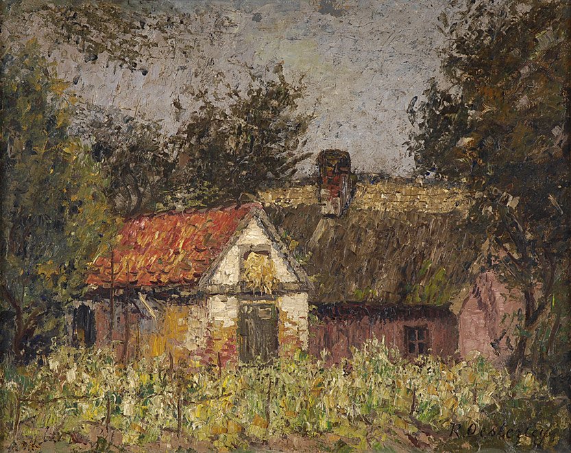 Ferme - Carl August Heinrich Ferdinand Oesterley