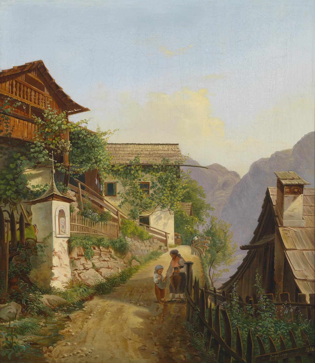 Motif de Hallstatt - Carl Franz Michael Geyling