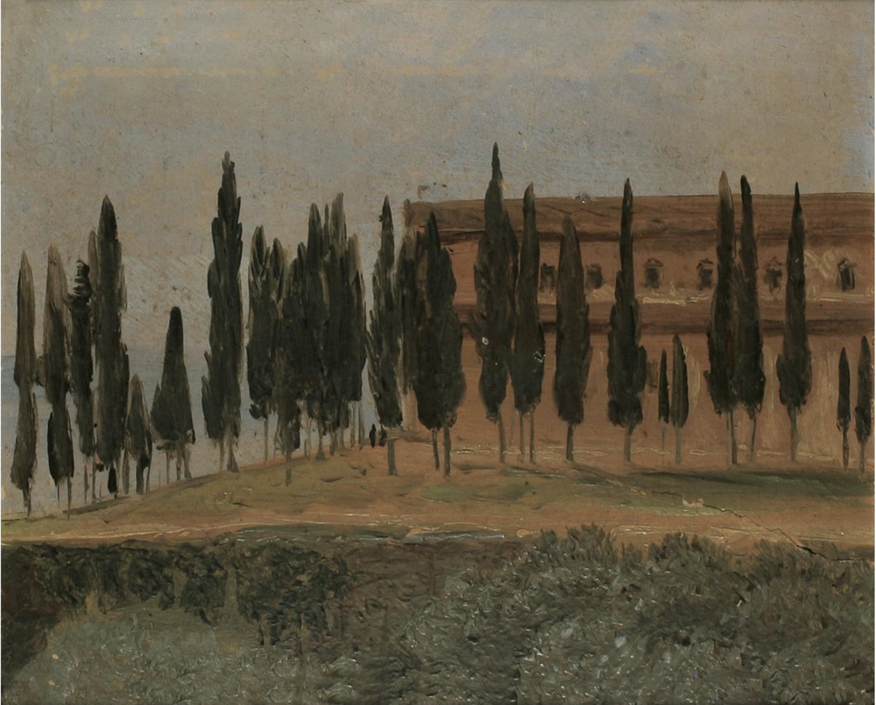 Monastère de Monte Oliveto près de Florence - Carl Gustav Carus