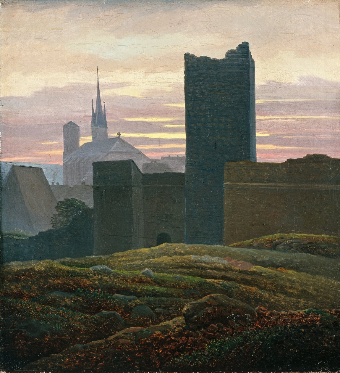 Le château impérial - Carl Gustav Carus