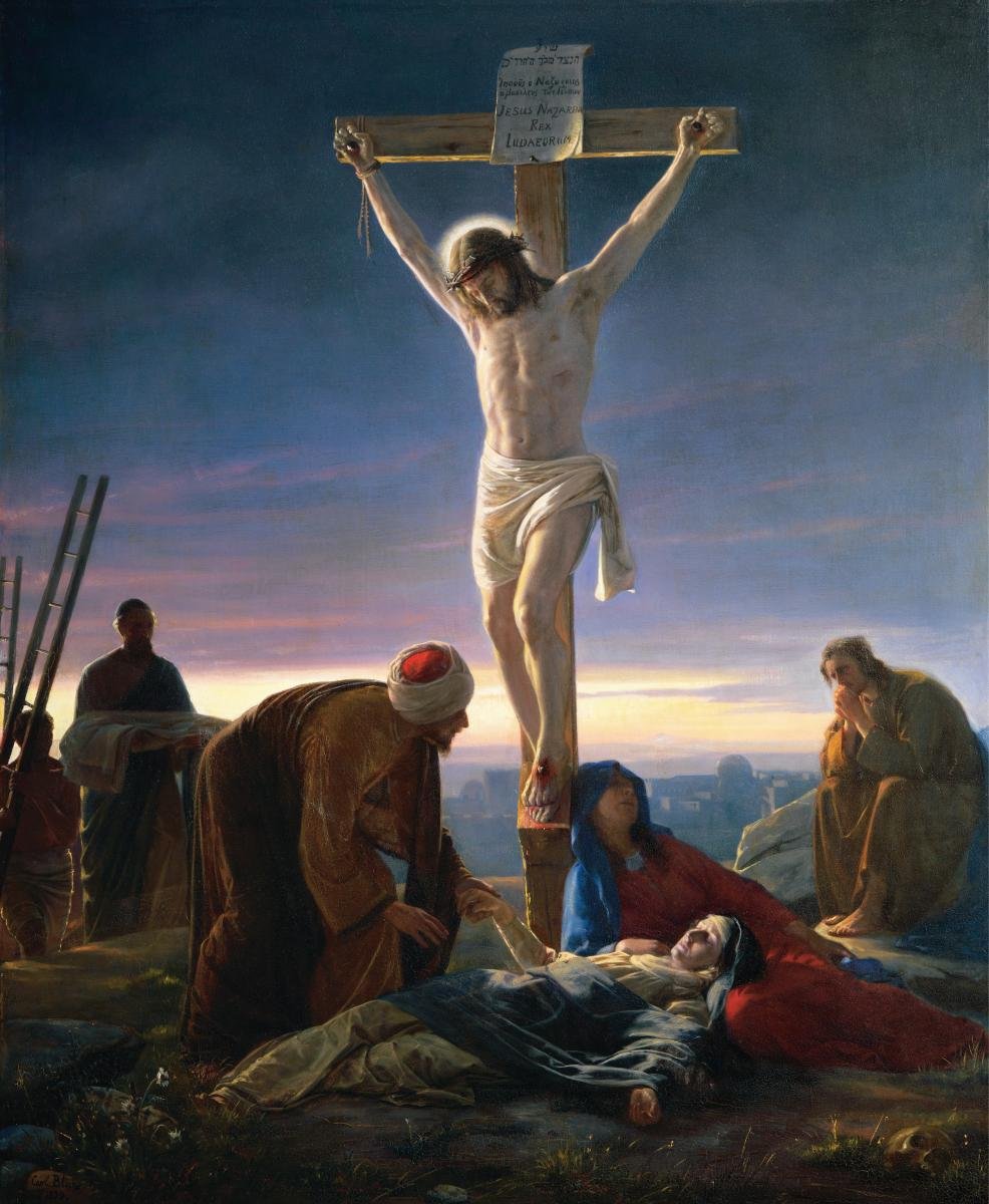 Christ en croix - Carl Heinrich Bloch