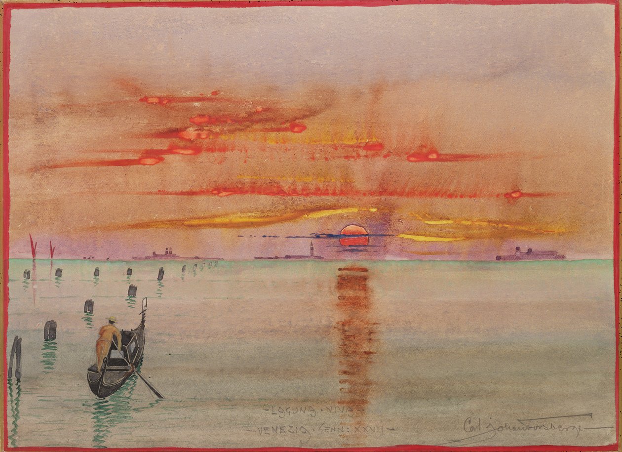 Lac Viva, Venise, 1927 - Carl Johan Forsberg