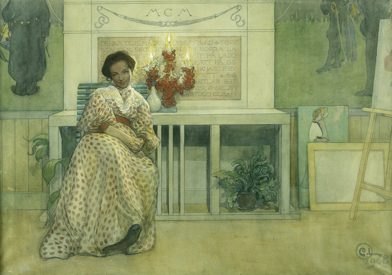 Après le bal - Carl Larsson