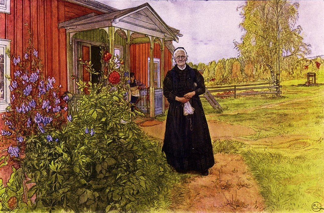 Père et mère - Carl Larsson