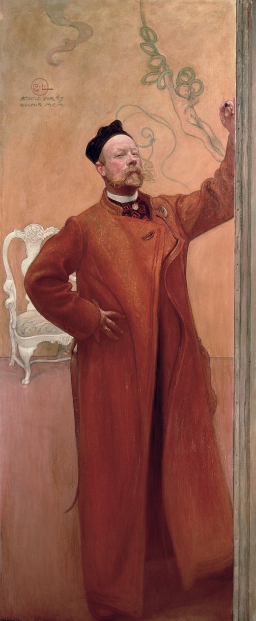 Devant le miroir : Autoportrait, 1900 - Carl Larsson