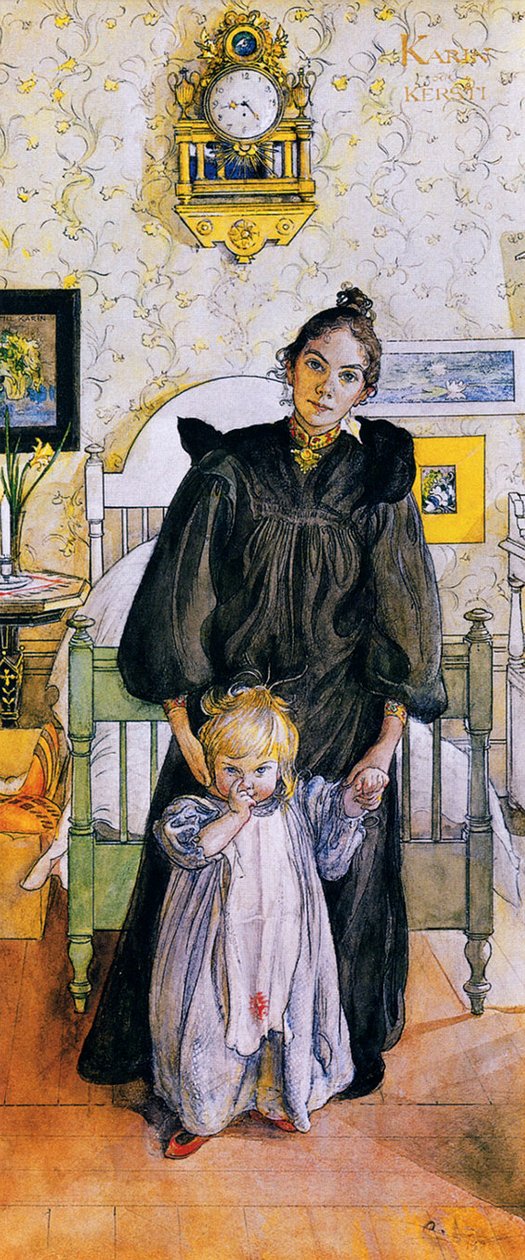 Karin et Kersti - Carl Larsson