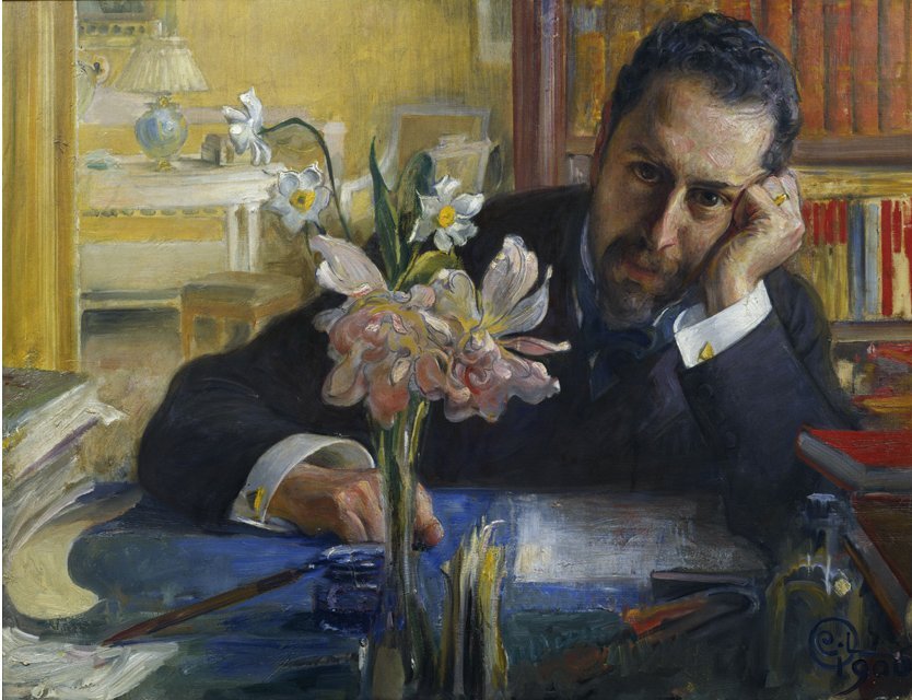 Oscar Levertin - Carl Larsson