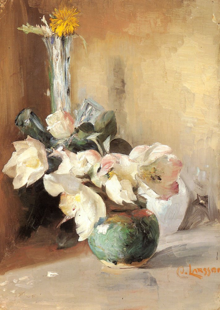 Roses de Noël - Carl Larsson